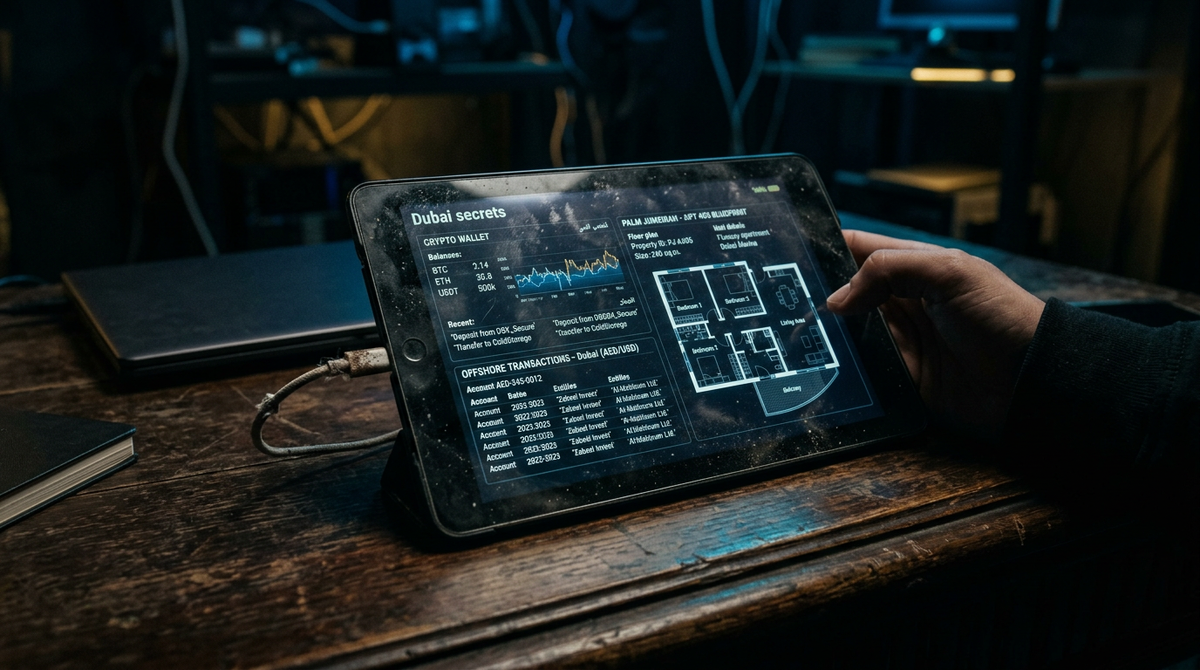 Тот самый забытый планшет, который стал ключом к хранилищу их дубайских тайн и крипто-кошельков