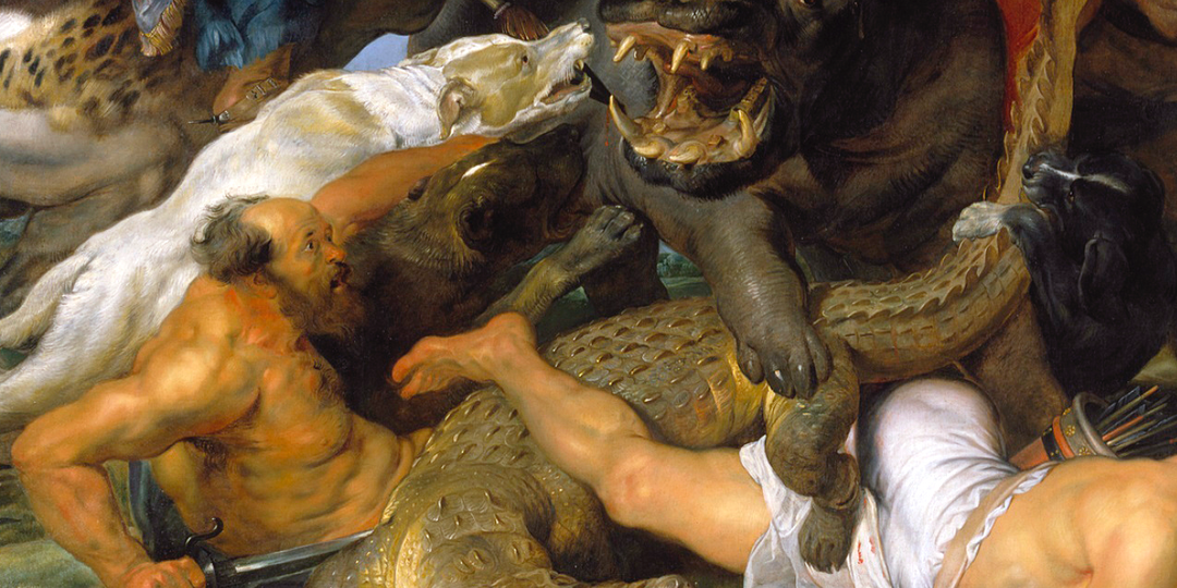 «Охота на бегемота и крокодила» Рубенса: красиво, жестоко и почти всё неправда