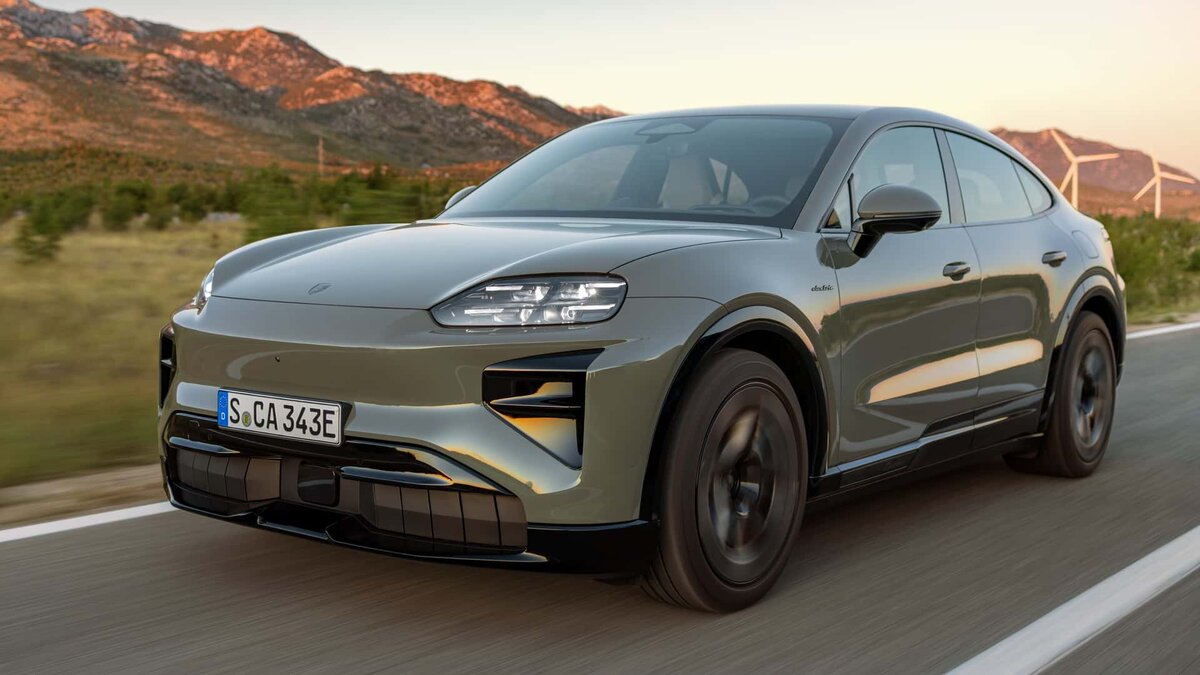 Porsche Cayenne Coupe Electric Turbo