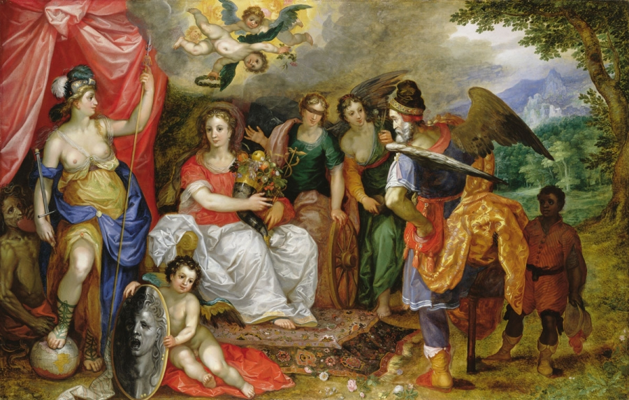 Картина "Аллегория общественного благосостояни", Ян Брейгель, 1610 год
