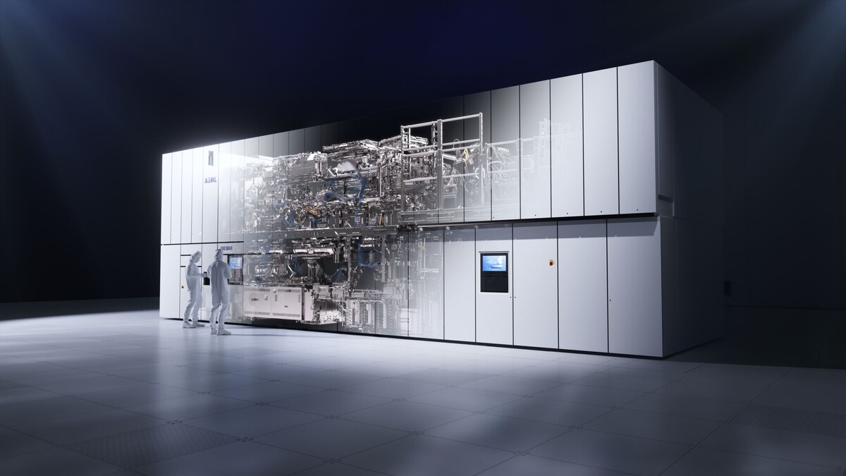 В фотолитографах ASML огромное количество компонентов из самых разных стран. Изображение: ©ASML