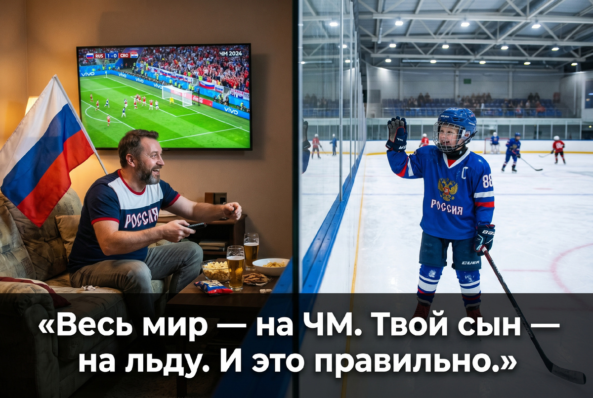 Хоккей vs футбол — почему выбор льда в эпоху чемпионата мира не требует оправданий