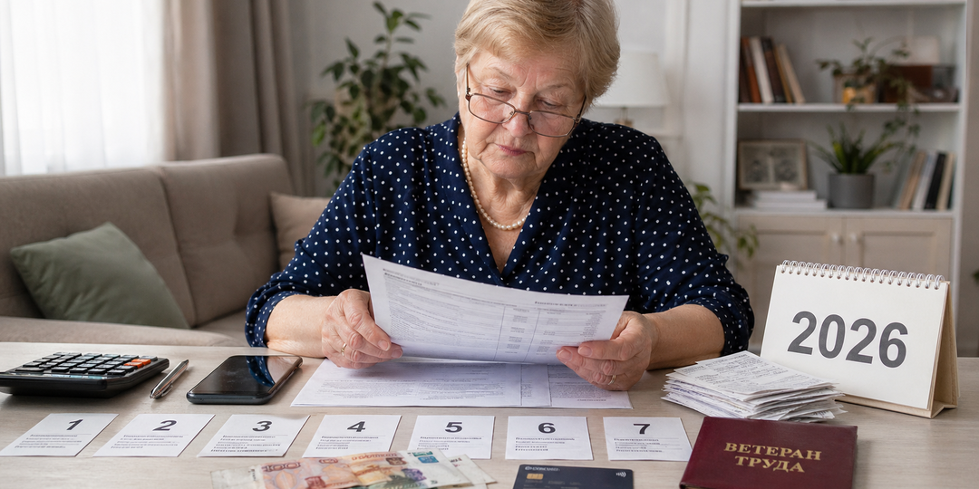 Льготы ветеранам труда в 2026 году: 7 выплат и компенсаций, о которых многие даже не знают