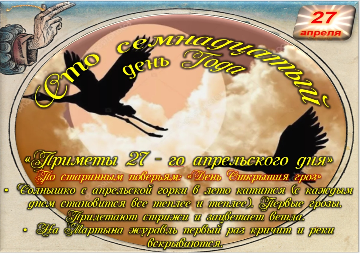 Встречаем новый день