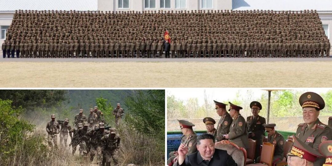 Ким Чен Ын наблюдал за артиллерийскими стрельбами между минометными расчетами крупных объединений армии