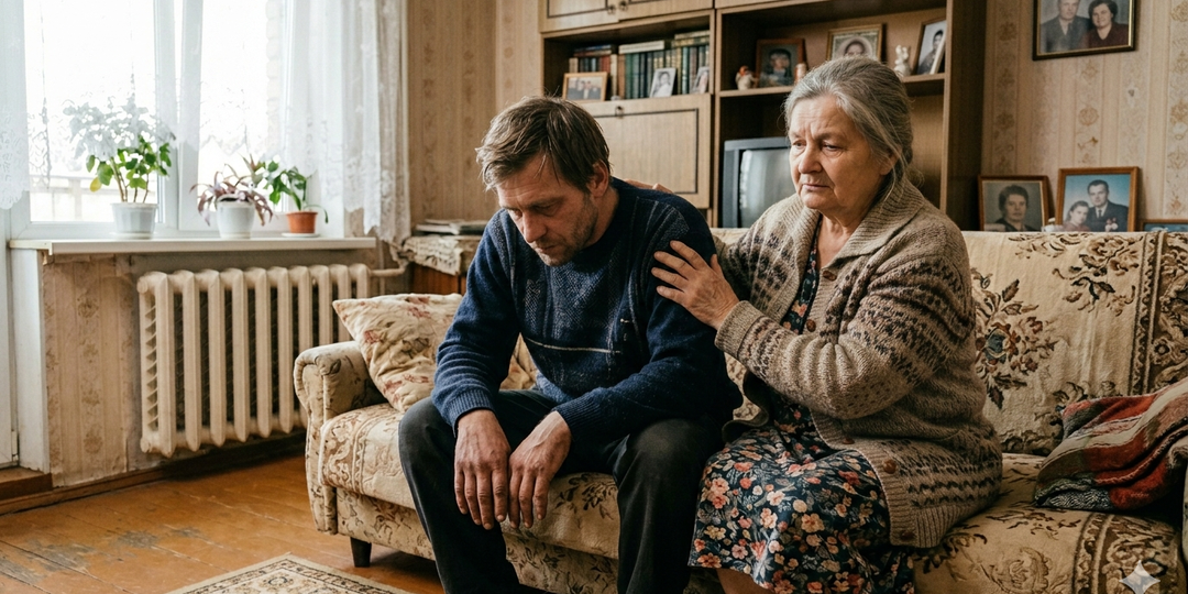 Сын алкоголик: как матери справиться с этим