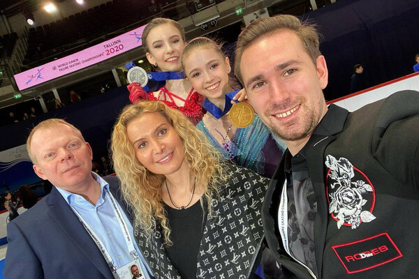    Валиева, Тутберидзе, Глейхенгауз / teamtutberidze_official/Instagram