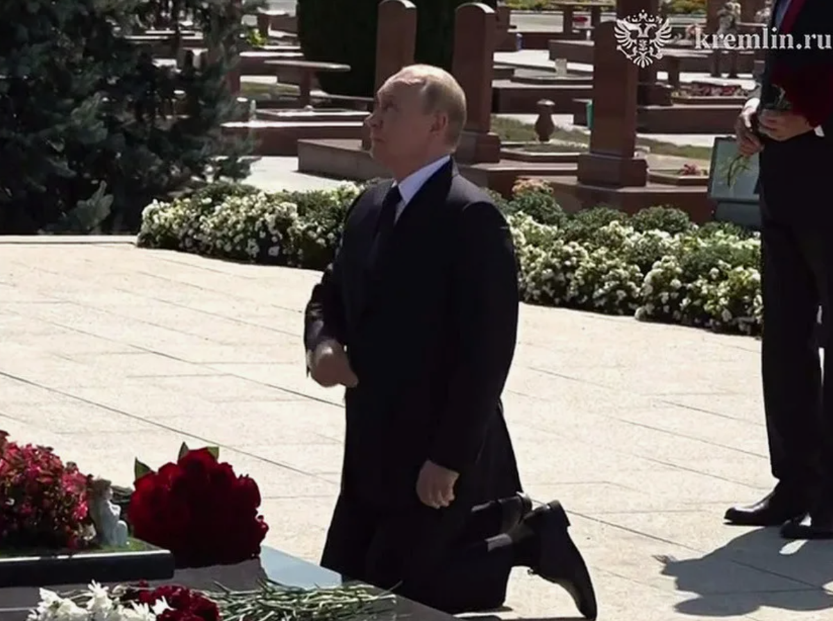 Владимир Путин в Беслане. Фото от 20.08.2024 года.