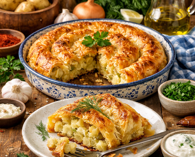 Бурек с картошкой