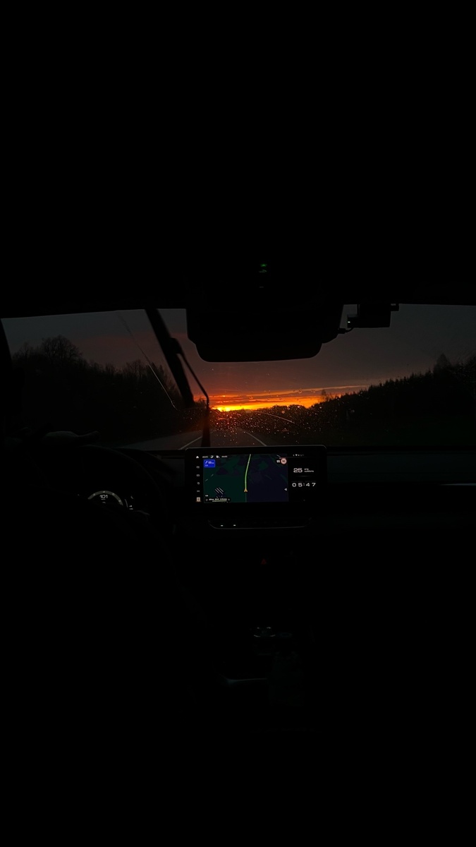 Рассвет, трасса М5