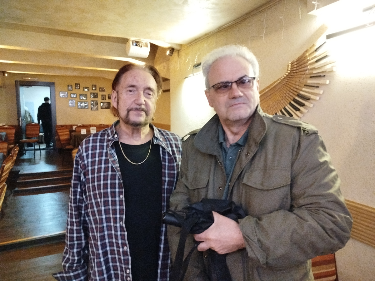 Леонид Бергер и Георгий Симонян. Фото автора. 