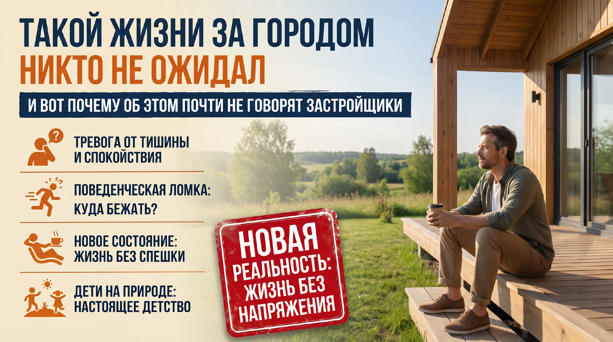 Такой жизни за городом никто не ожидал. И вот почему этом почти не говорят застройщики 