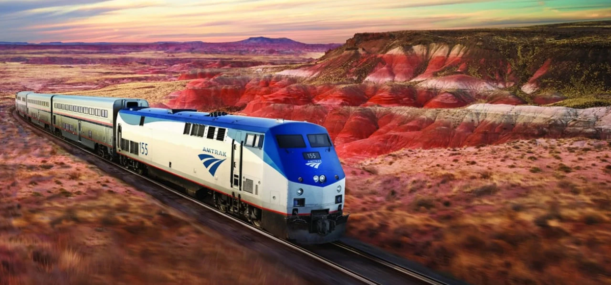 Рендер пассажирского поезда Amtrak. Источник: Amtrak