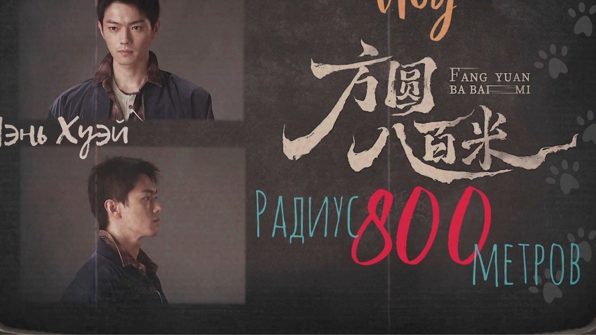 Постер к сериалу "В радусе 800 метров"
