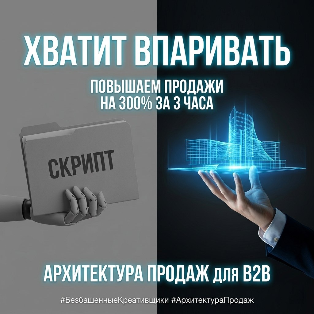 Архитектура ПРОДАЖ для B2B.