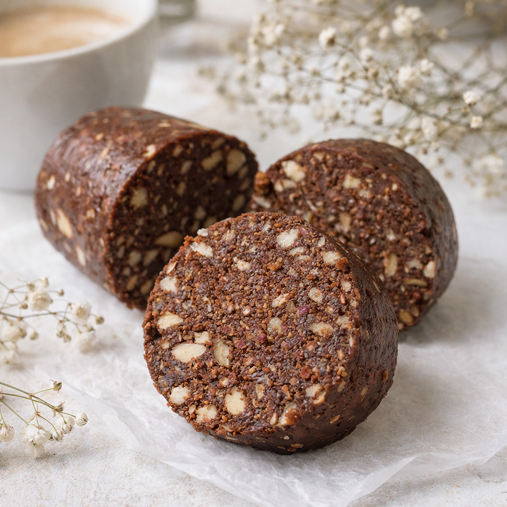 Шоколадная колбаса пп