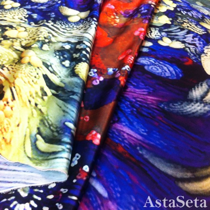 Шелковый атлас McQueen Арт. M112