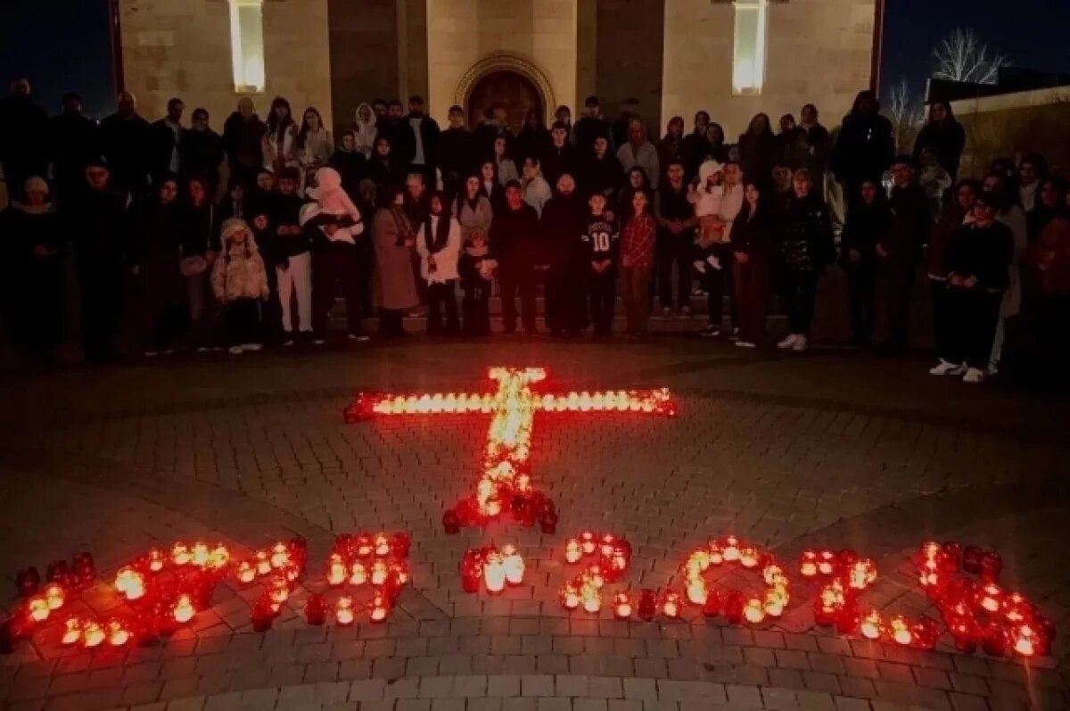    В Новосибирске почтили память жертв геноцида армян