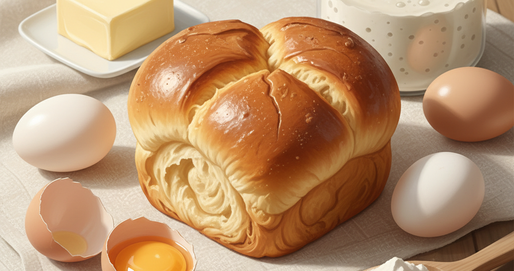 Роль яиц в сдобном тесте на закваске: разбираем подробно