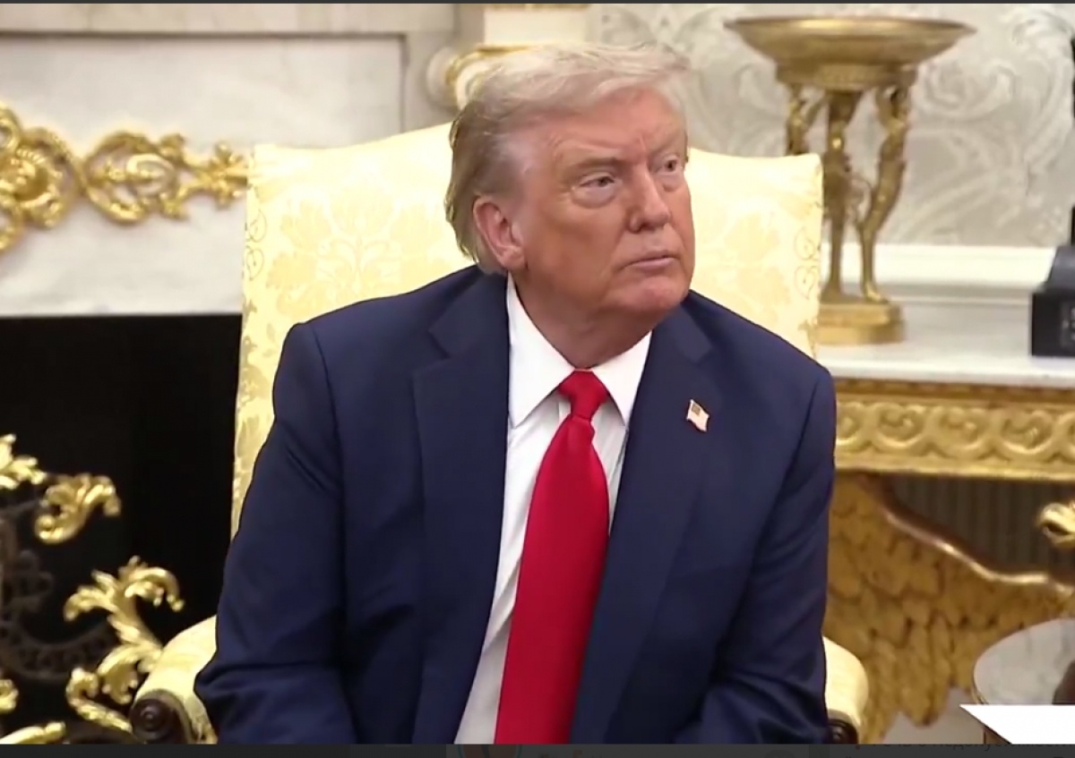    Дональд Трамп. Скриншот видео Telegram