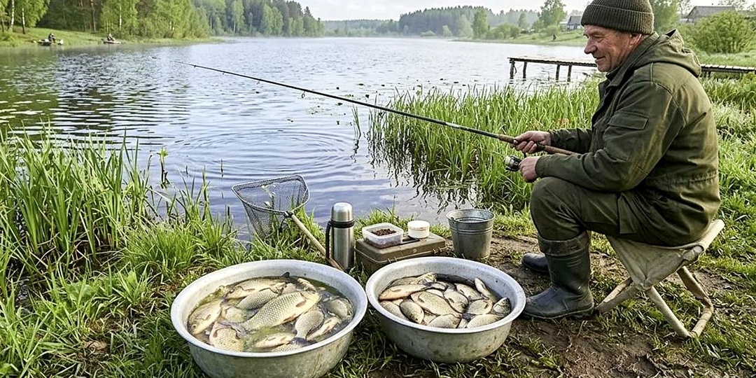 Как только это дерево распустится весной у карася начинается лютый жор! Ориентир жора карася весной.
