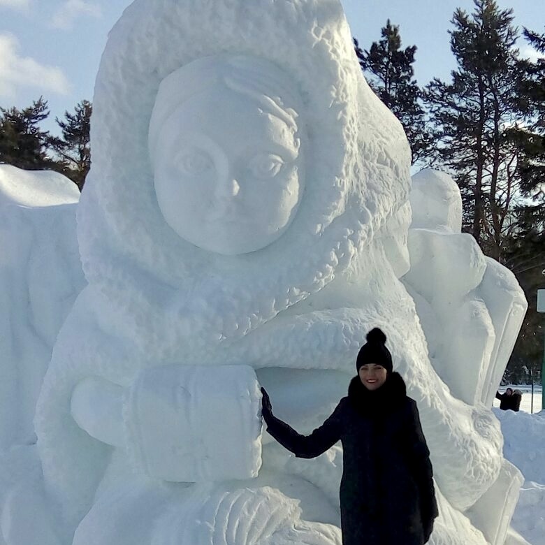 Снежные фигуры 