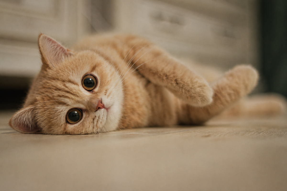 Почему кошка ведёт себя как ребёнок 