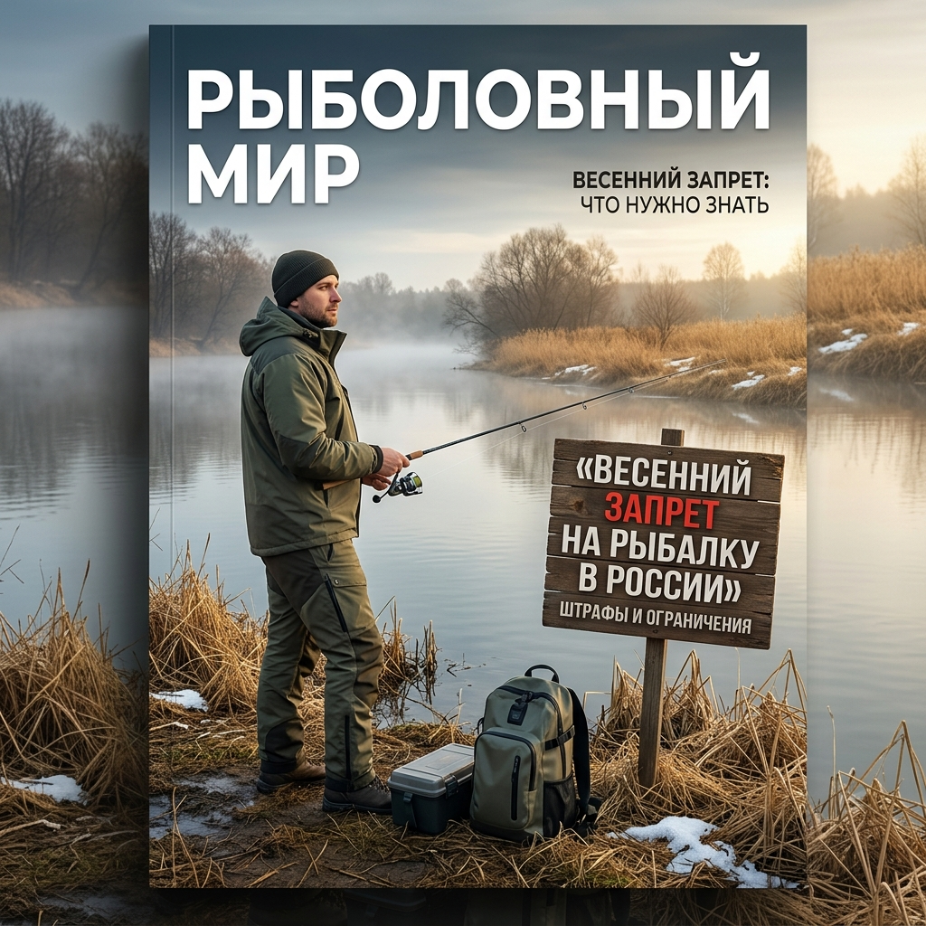 Запрет на рыбалку весной в России