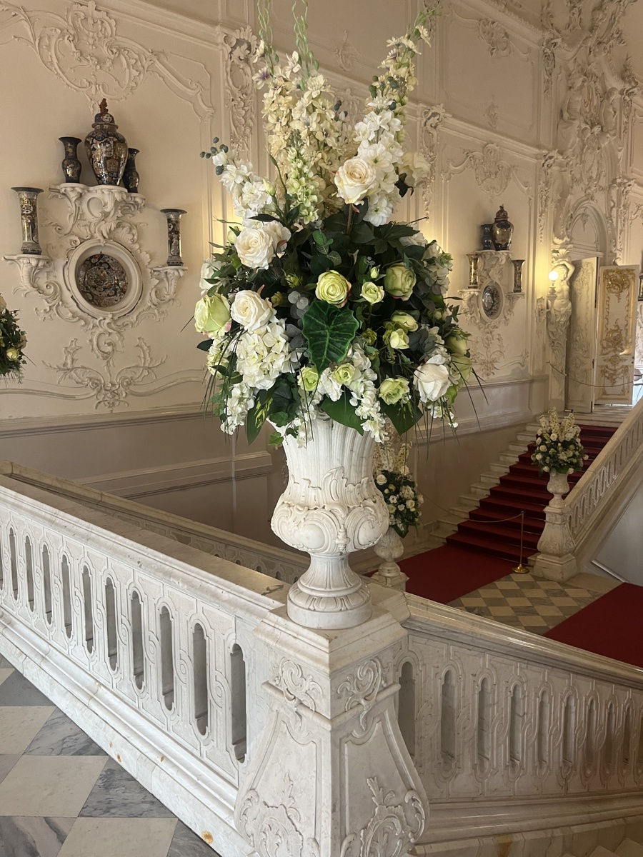 Парадная лестница Екатерининского дворца. Фото автора.