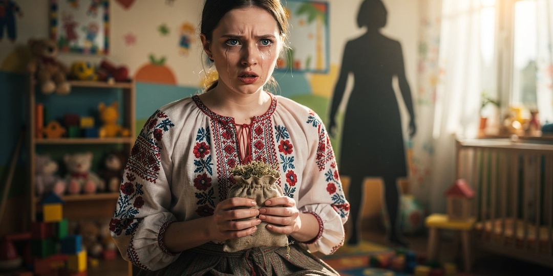 — В кроватке нашего сына я нашла мешочек с травами, — прошептала я мужу. Он рассмеялся, а через час приехала скорая и врач что я ещё немного