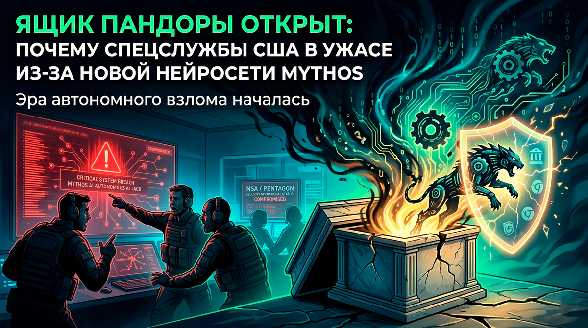 Ящик Пандоры открыт: Почему спецслужбы США в ужасе из-за новой нейросети Mythos