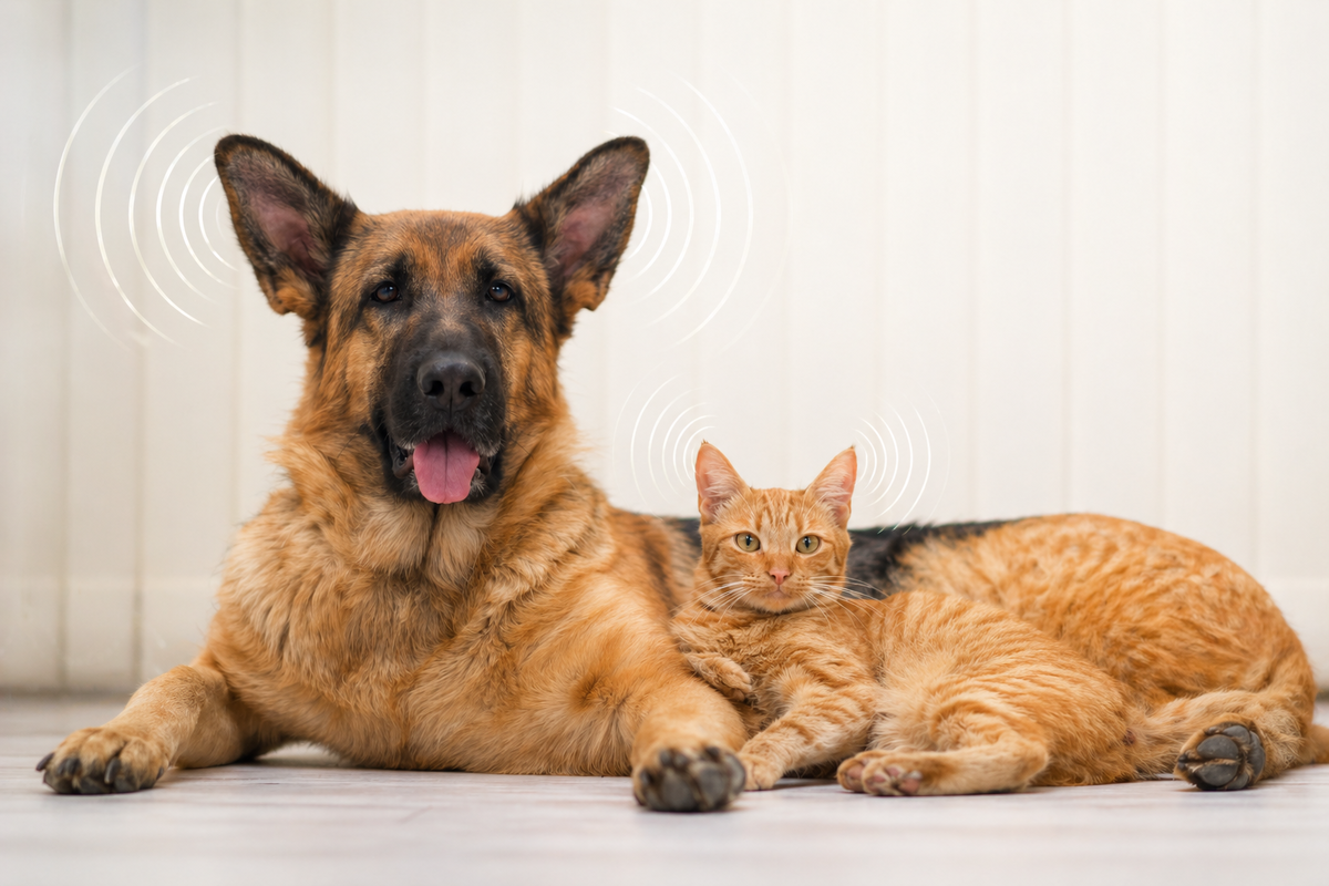 Кто лучше слышит: кошка или собака?