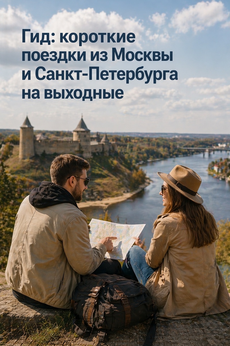 Гид: короткие поездки из Москвы и Санкт-Петербурга на выходные
