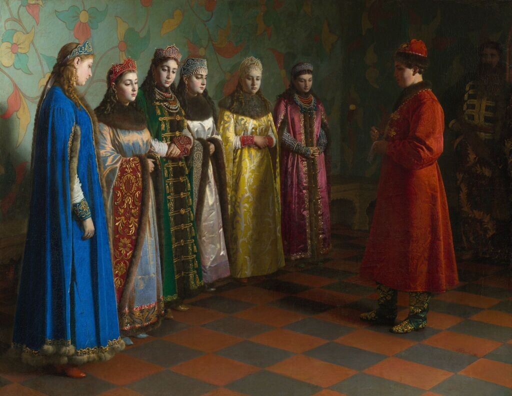 "Выбор невесты царем Алексеем Михаловичем" 1882г.