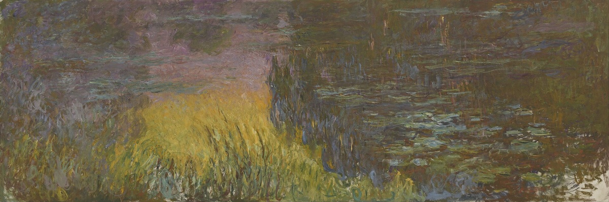 Кувшинки. Заходящее солнце, 1920—1926