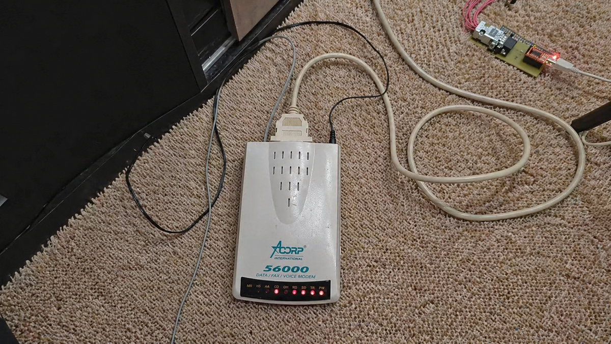 Как я интернет по dial-up подруге раздавал