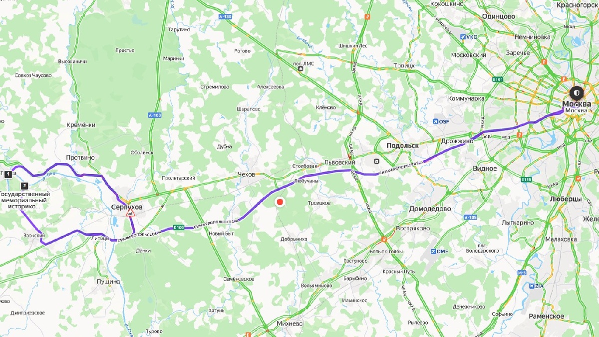 Изображение с сайта https://yandex.ru/maps