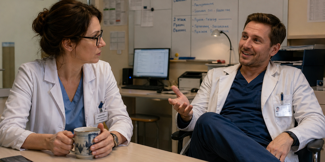 – Ребёнок? – спросила я коротко, хотя сердце замерло в приятном ожидании. – Ольга Николаевна, я утром на пересменке позвонил старшему врачу