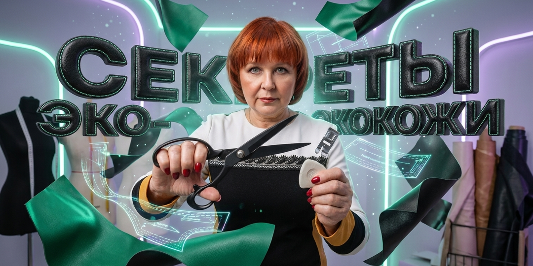 Как шить экокожу на швейной машинке: особенности раскроя