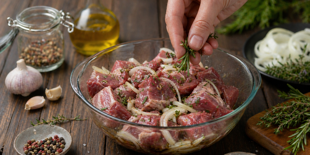 Маринад для шашлыка: как сделать мясо сочным и ароматным (и не испортить всё за 5 минут)
