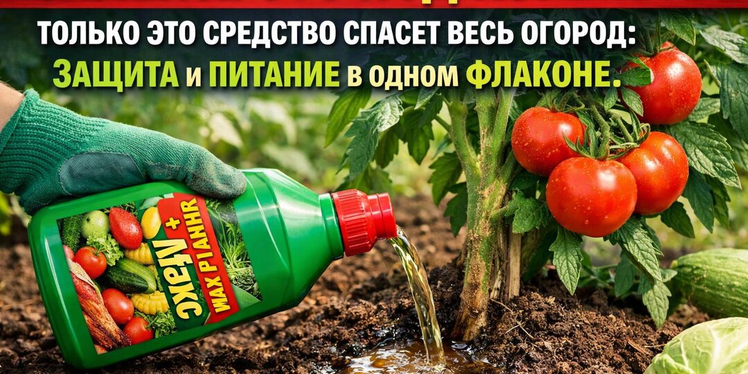 Залейте это под корень! Только ЭТО средство Спасет весь огород: защита и питание в одном флаконе.