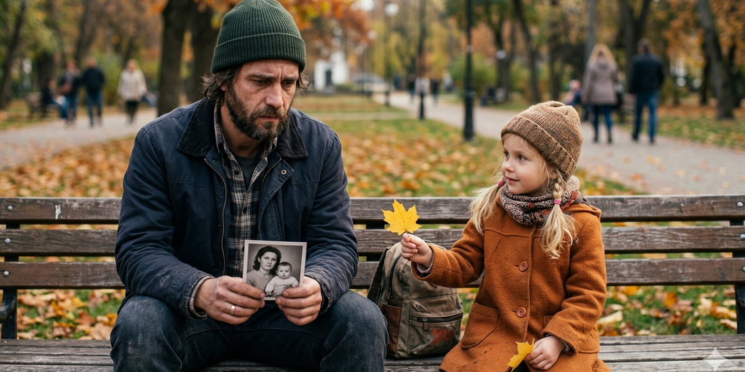 Мужчина винил новорождённую дочь в смерти жены, пока в парке не встретил девочку из детдома