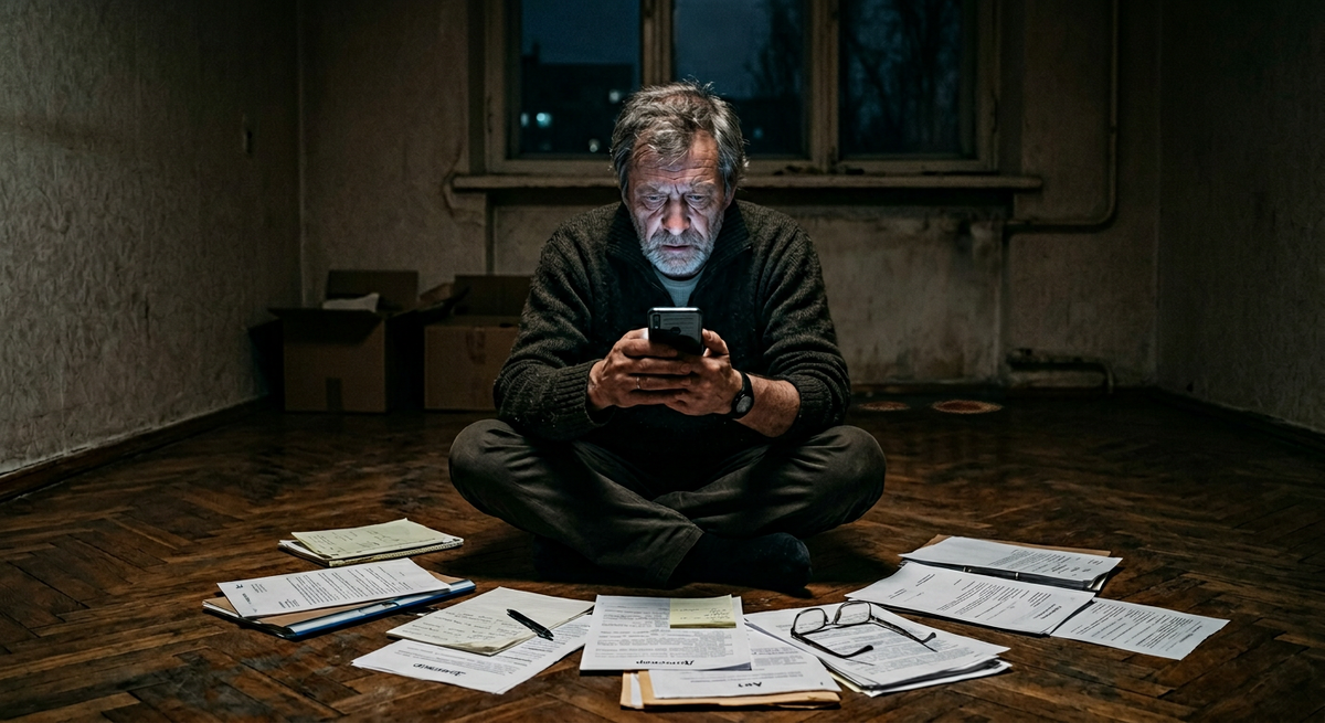 Той ночью я нашёл договор купли-продажи в базе Росреестра. Моя подпись. Мой паспорт. Я ничего не подписывал