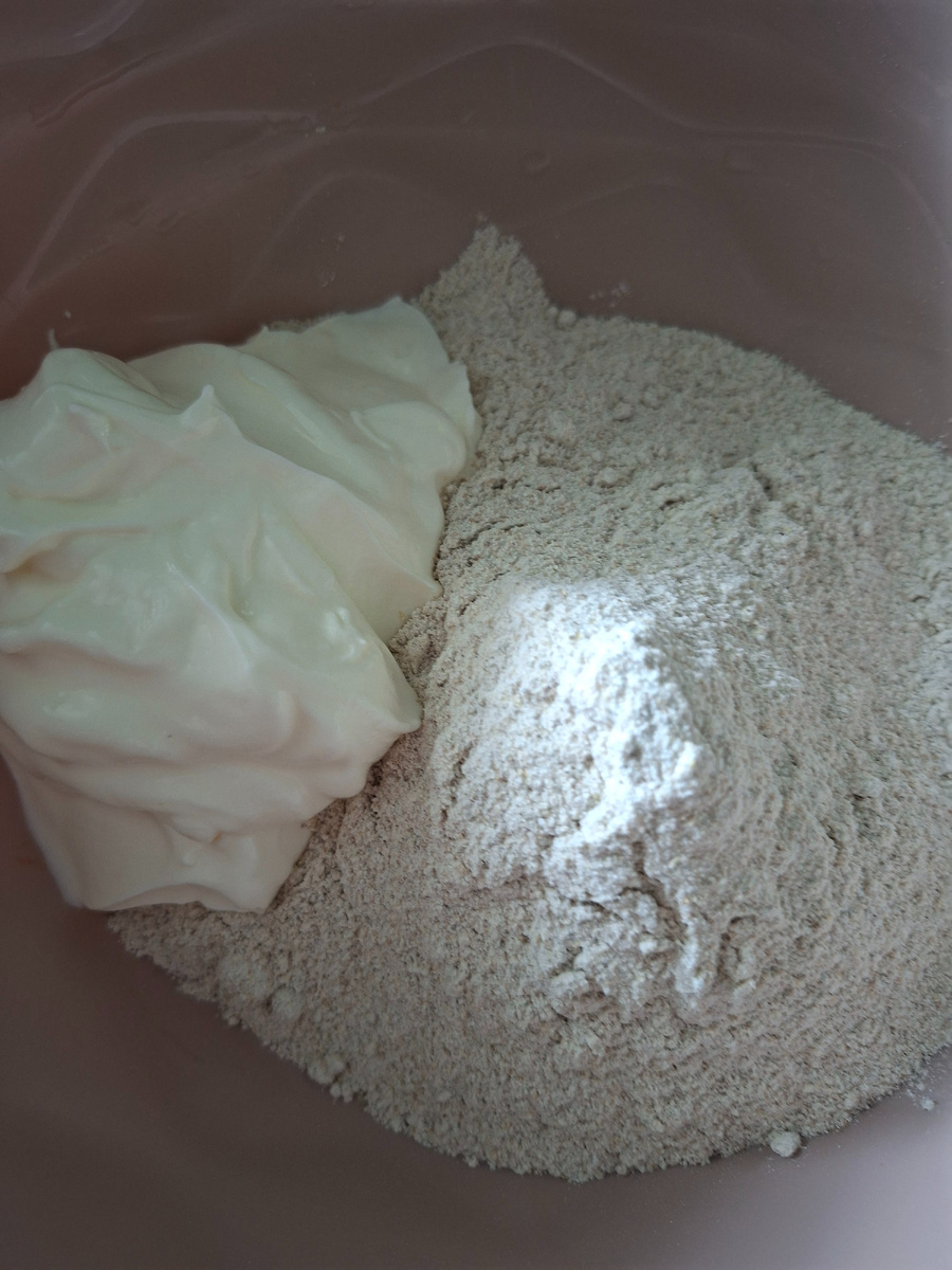 Процесс приготовления  теста