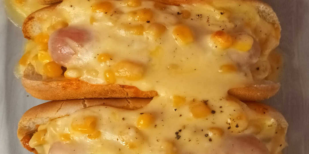 Хот - доги с сырной кукурузой 🌽