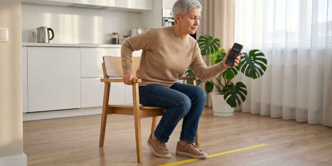 Как оценить риск падения после 60 лет: 1 простой тест на координацию за 5 минут