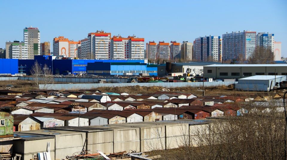    Гаражный комплекс на ул. Попова. Сухой лог. Источник: Виталий Барабаш/"Толк"