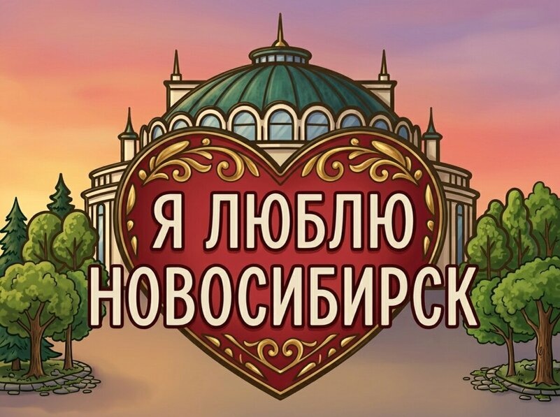 Раскраски «Я люблю Новосибирск»: распечатать бесплатно в формате А4