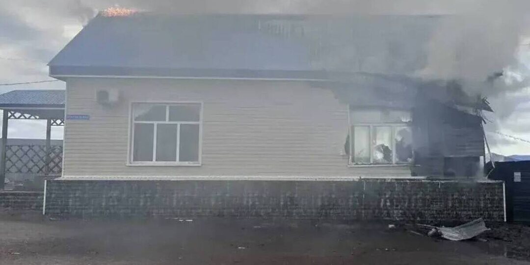 В Бурятии в селе Окино-Ключи произошёл пожар в пекарне