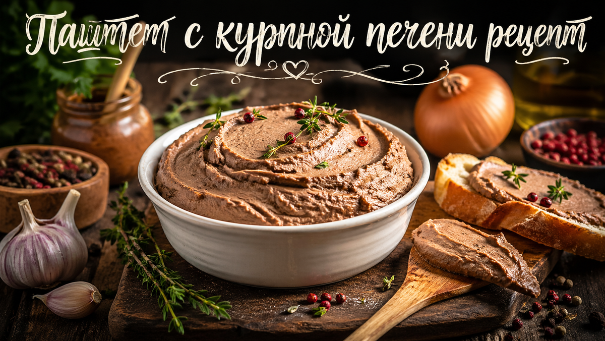 Паштет с куриной печени